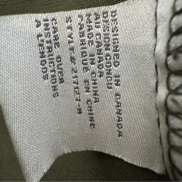 Kersh Army Green Embroidered Utility Jacket XS Military Style - Picture 9 of 11